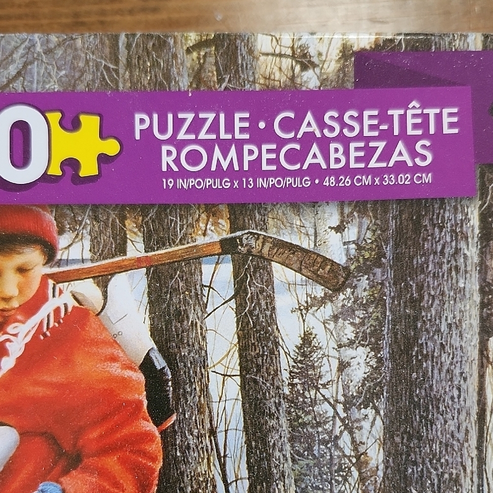 Art Gallery Winter Scene Puzzle - Picture 2 of 2